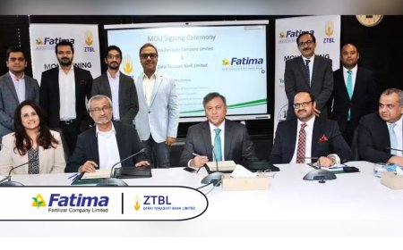 Fatima Fertilizer and ZTBL Partners to Boost Financial Access for Smallholder Farmers