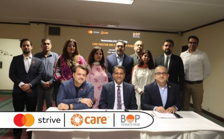 BOP, CARE Pakistan and Mastercard Center for Inclusive Growth Partners to Improve Financial Access For Women Entrepreneurs in Pakistan