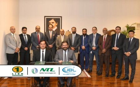 1LINK, NADRA Technologies & UBL Partner to Enable Nationwide Cash-In Transactions