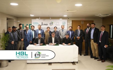 HBL Microfinance Bank Partners with ETI-GB to Boost Financial Access for Rural Farmers