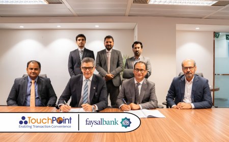 TouchPoint and Faysal Bank Sign Agreement to Implement Cadepo (Cash & Cheque Deposit Machine)