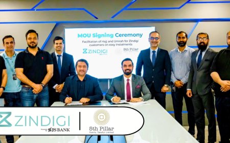 Zindigi by JS Bank & 5th Pillar Family Takaful Signed MoU to Facilitate Customers for Hajj and Umrah on Easy Installments