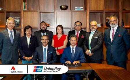Bank Alfalah Partners with UnionPay International to Launch Pakistan’s First Co-Badge Platinum Debit Card
