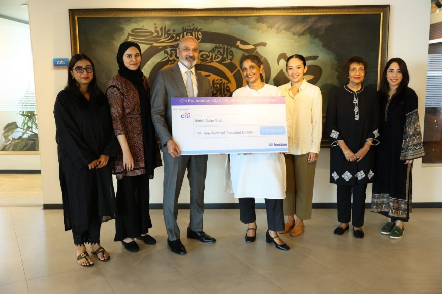 British Asian Trust selected as a Recipient of Citi Foundation 2025 Global Innovation Challenge to Accelerate Youth Economic Opportunities