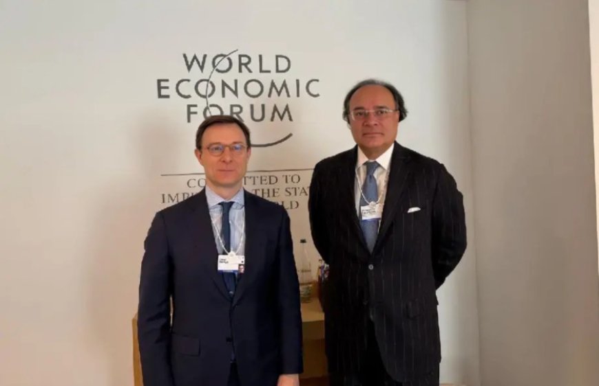 Finance Minister Aurangzeb Meets Visa President at WEF to Discuss Pakistan’s Digital Payments Future