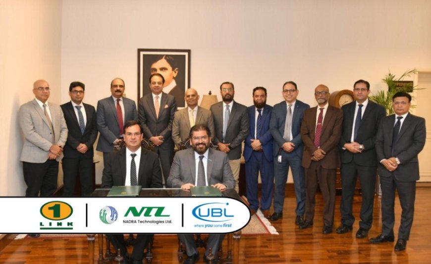 1LINK, NADRA Technologies & UBL Partner to Enable Nationwide Cash-In Transactions
