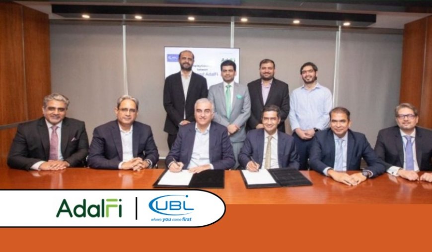 AdalFi Partners with UBL to power Instant Personal Loans for their Digital CashPlus Product