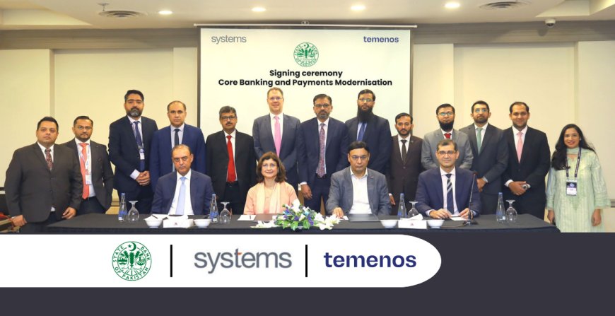 SBP partners with Systems Limited and Temenos to Modernize their Core Banking System