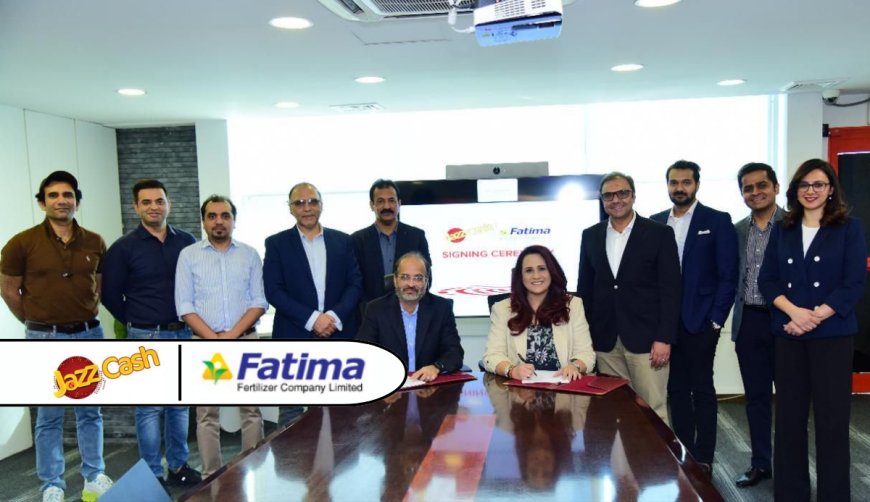 JazzCash Partners with Fatima Fertilizer Company Limited to Digitize Farmer Payments