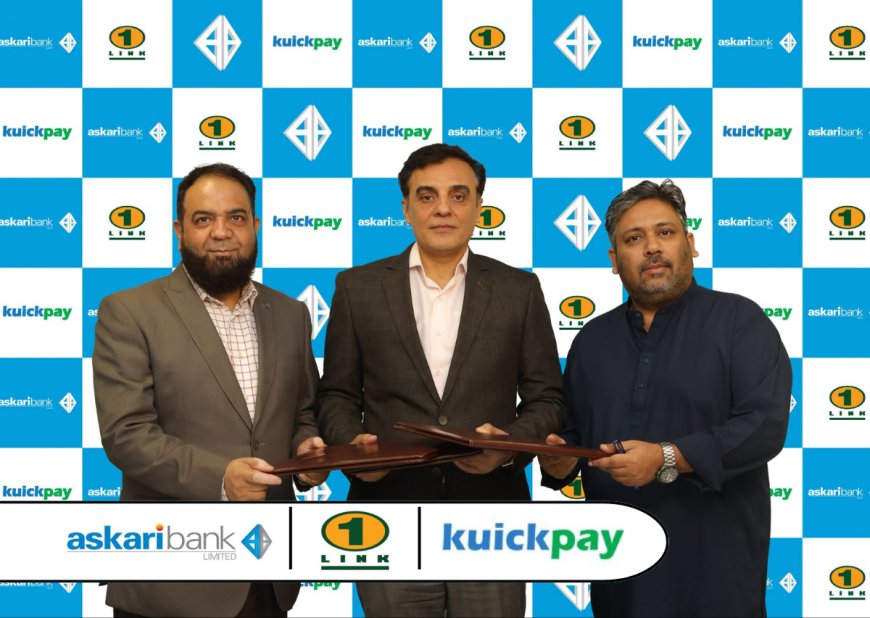 Askari Bank, 1LINK, and Kuickpay Sign Tripartite Agreement to Facilitate Bulk Onboarding of Billers