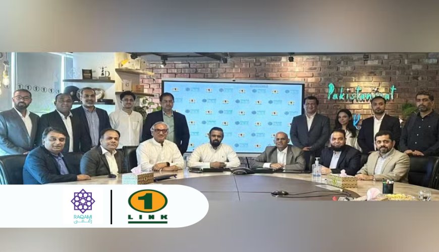 Raqami Islamic Digital Banking and 1LINK Join Forces to Revolutionize Digital Financial Services